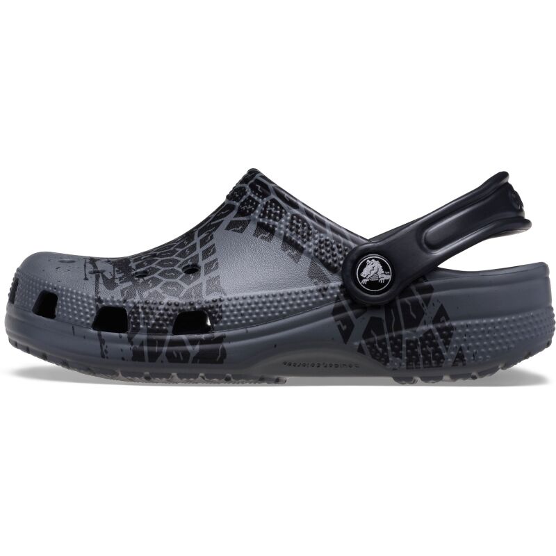 Crocs™ Classic Tire Print Clog Kid's Slate Grey
