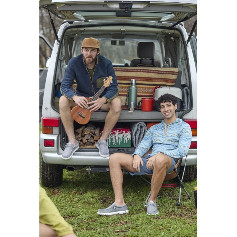 HEYDUDE Wally Stretch Canvas Men 40700 Light Grey
