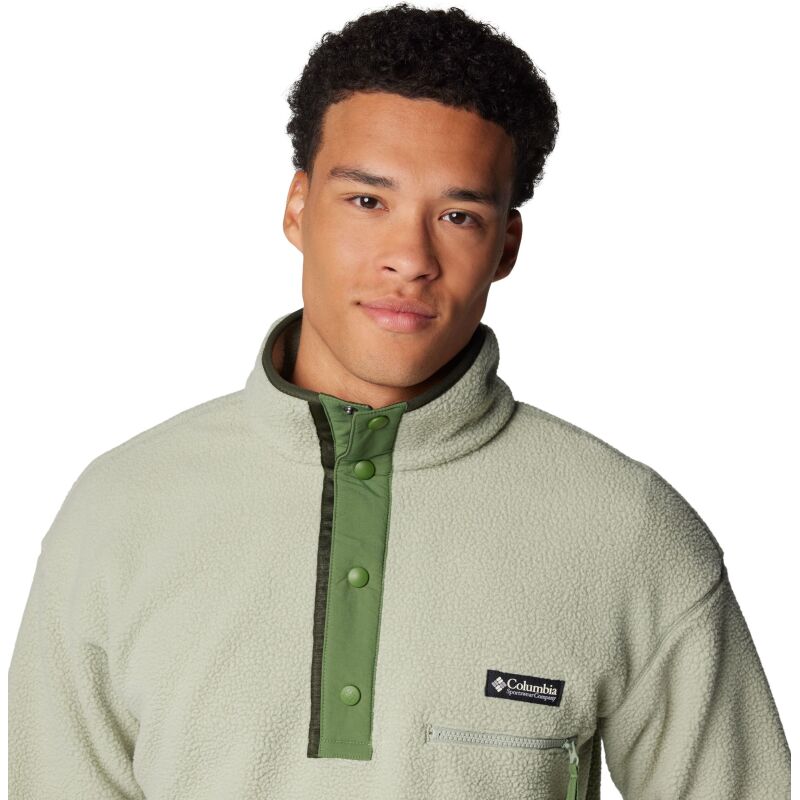 Columbia HELVETIA II HALF SNAP FLEECE MEN'S Safari