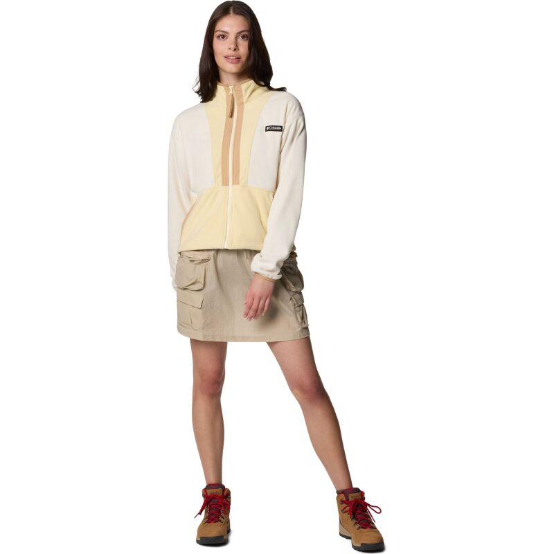 Columbia Backbowl Ii Full Zip Fleece Women's Chalk/ Lemon Wash