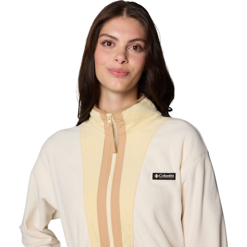 Columbia Backbowl Ii Full Zip Fleece Women's Chalk/ Lemon Wash