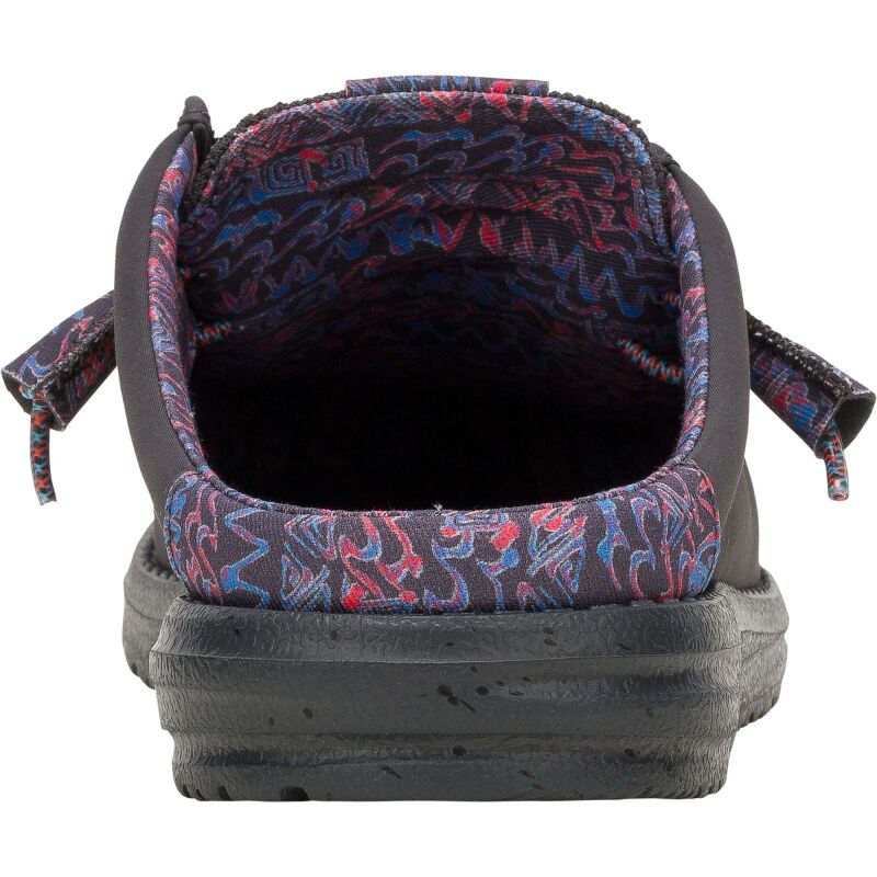 HEYDUDE Wally Slip Billabong Men 43604 Black/Multi