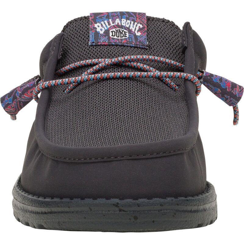 HEYDUDE Wally Slip Billabong Men 43604 Black/Multi