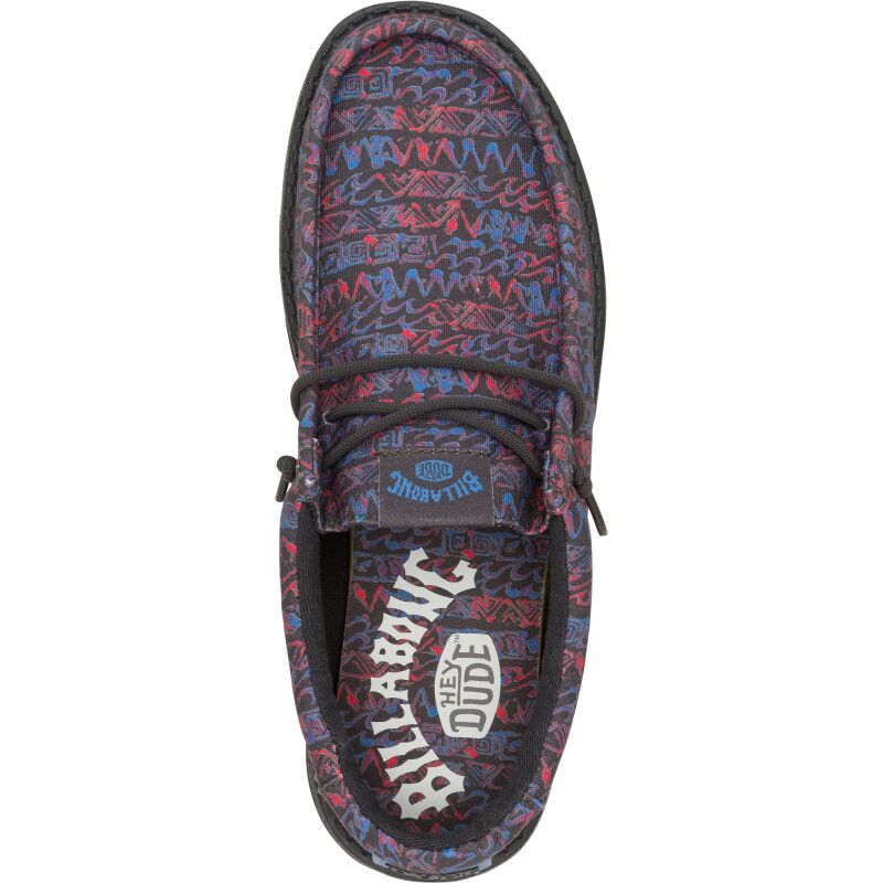 HEYDUDE Wally Billabong 2 Men 43848 Black/Multi