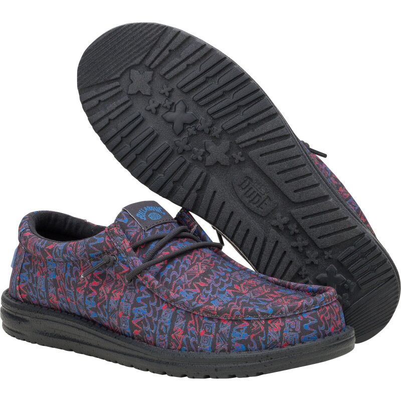 HEYDUDE Wally Billabong 2 Men 43848 Black/Multi