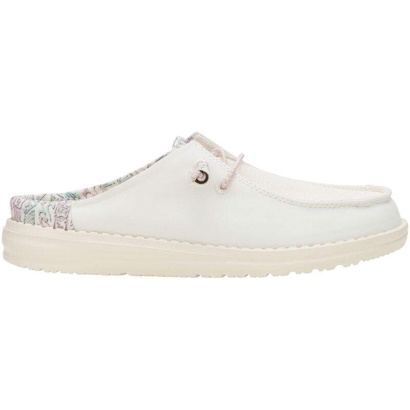 HEYDUDE Wendy Slip Billabong Women 43605 Pink Multi/White