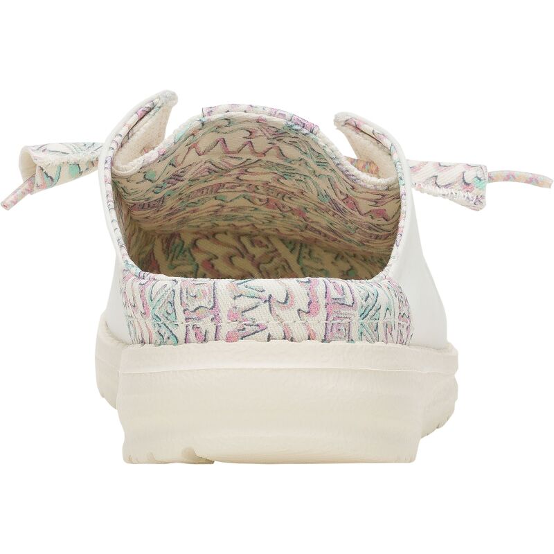 HEYDUDE Wendy Slip Billabong Women 43605 Pink Multi/White