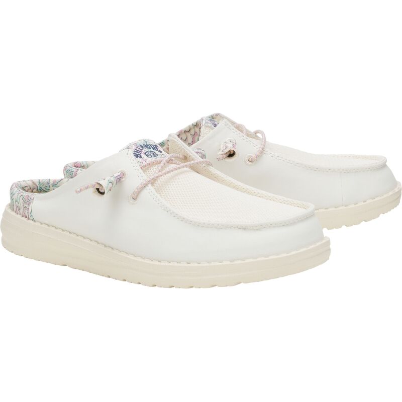 HEYDUDE Wendy Slip Billabong Women 43605 Pink Multi/White