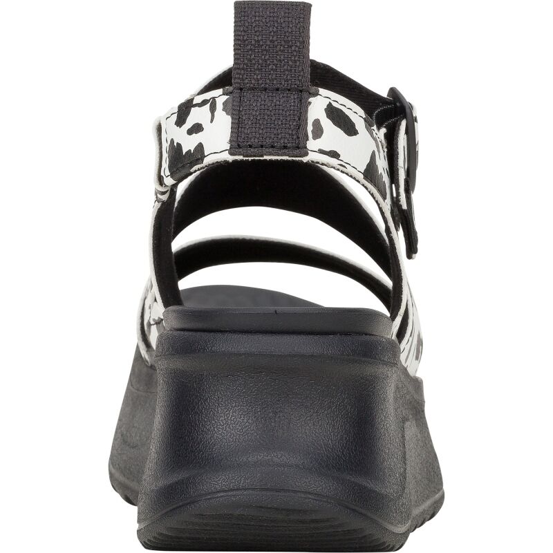 HEYDUDE Delray Buckle Animal Women 43199 Black/White