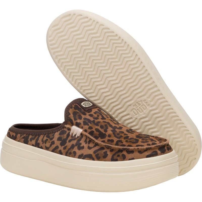 HEYDUDE Austin Lift Classic Women's Brown Leopard