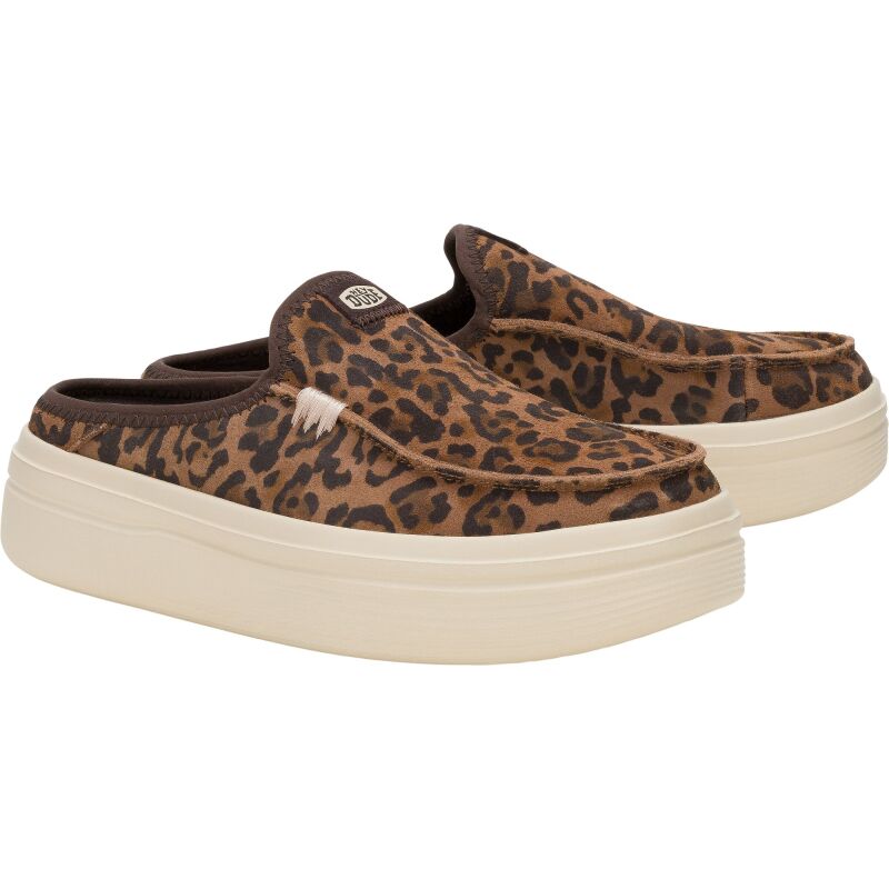 HEYDUDE Austin Lift Classic Women's Brown Leopard
