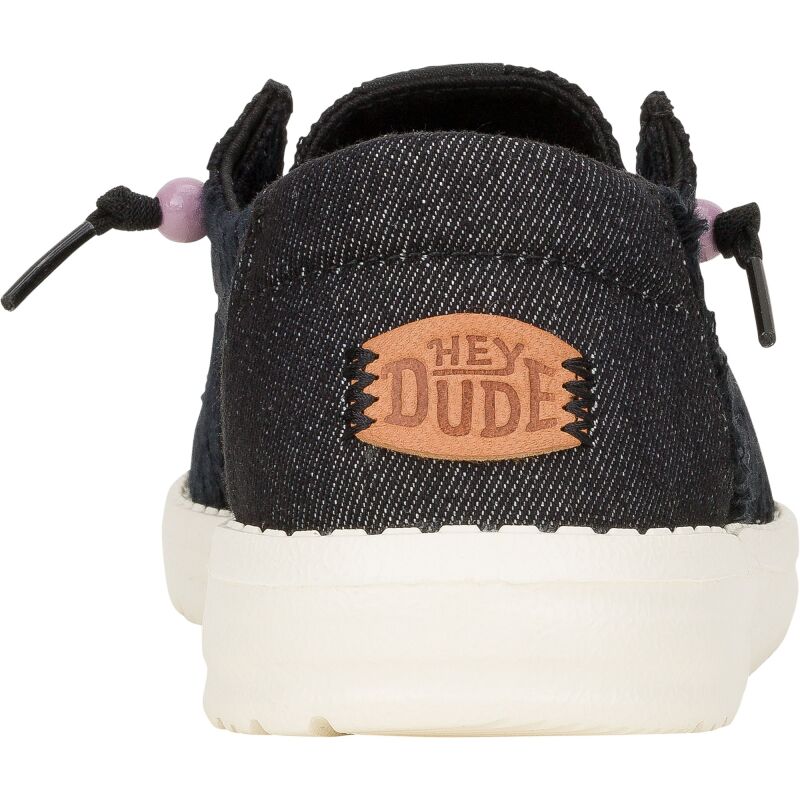 HEYDUDE Wendy Crochet Lace Women 43112 Black