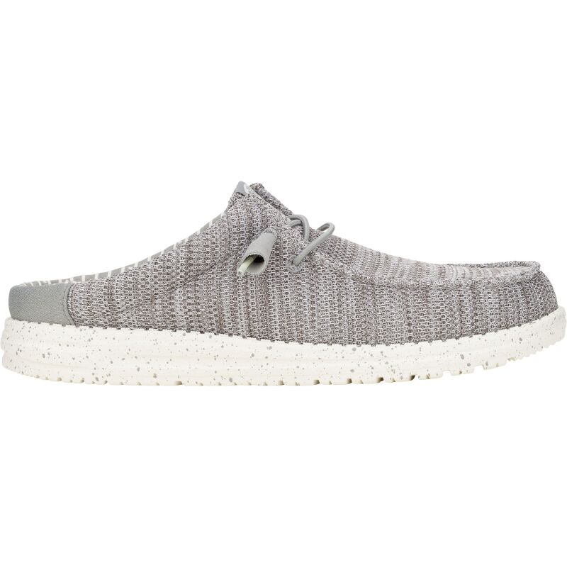 HEYDUDE Wally Slip Stretch Sox Men 43103 Granite Grey