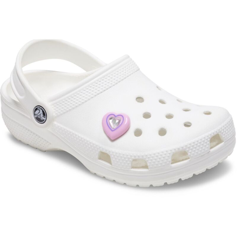 Crocs™ Jibbitz Pink Heart With Gem