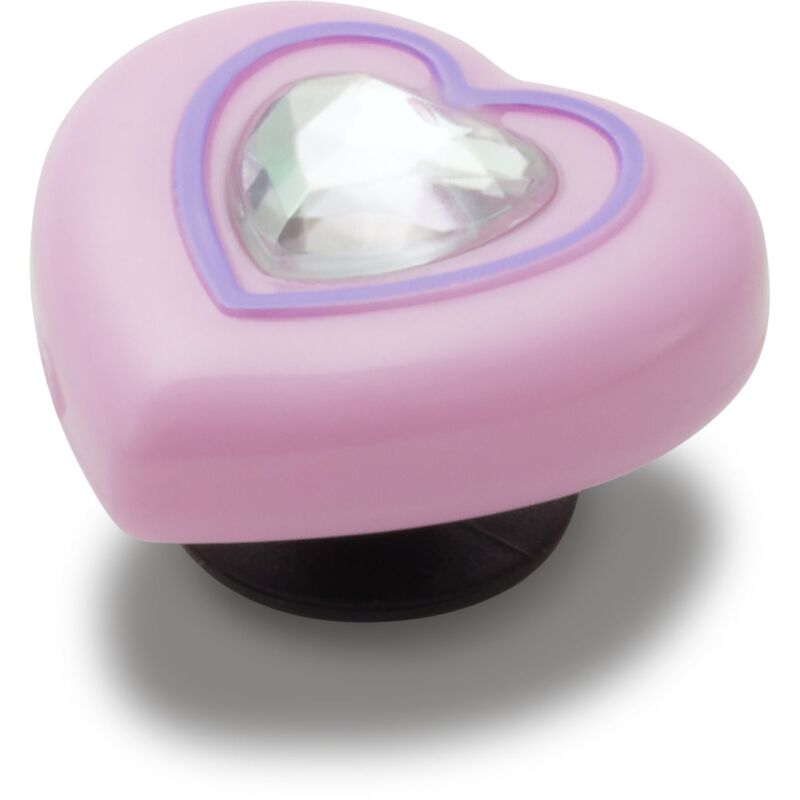 Crocs™ Jibbitz Pink Heart With Gem