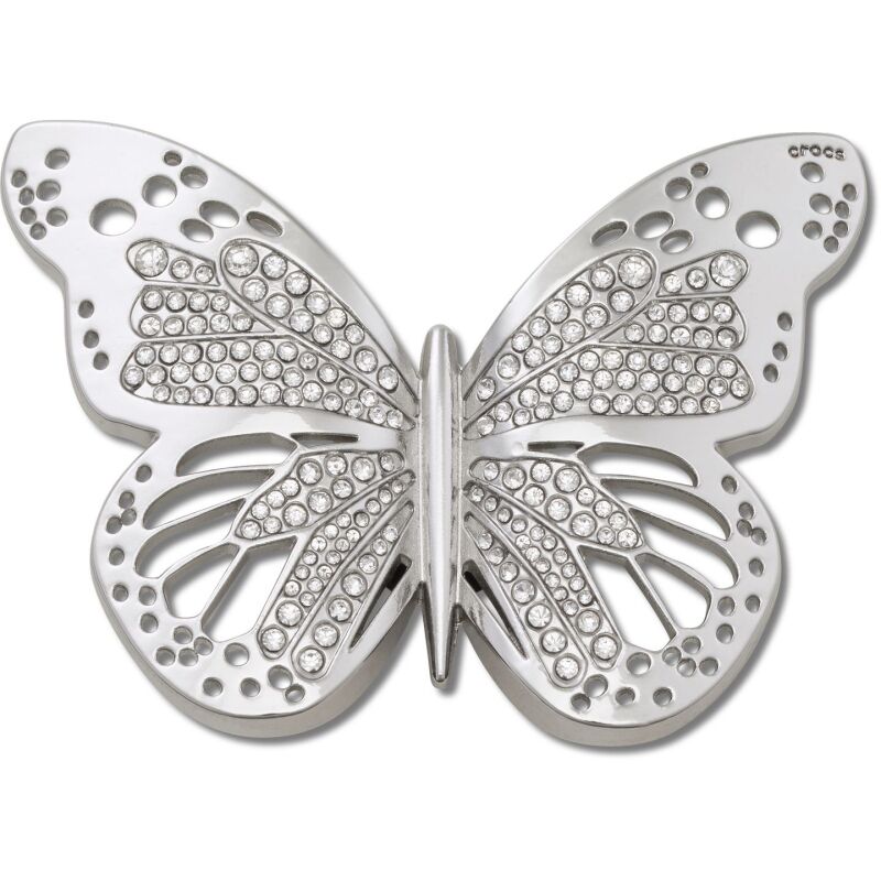 Crocs™ Jibbitz Silver Cutout Butterfly 198445175848 