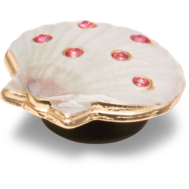 Crocs™ Jibbitz Seashell With Pink Gems 