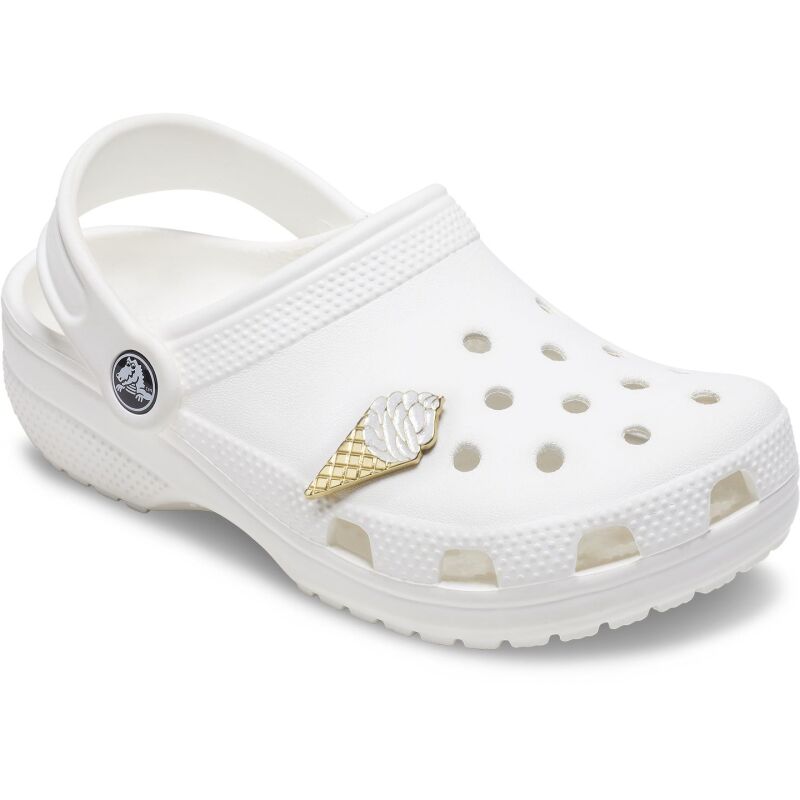 Crocs™ Jibbitz Gold Vanilla Waffle Cone 198445176364