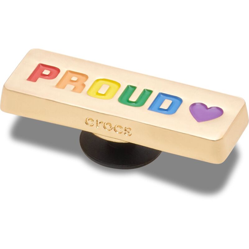 Crocs™ Jibbitz Pride Proud Tag 198445176104 