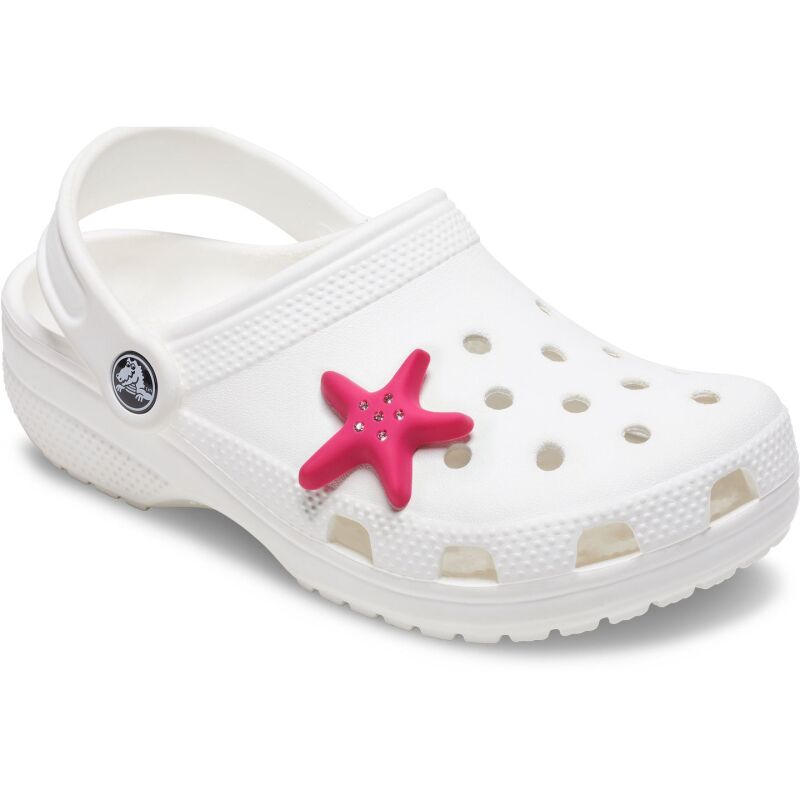 Crocs™ Jibbitz Pink Starfish With Gems 198445175770