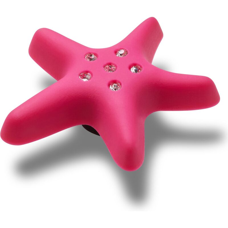 Crocs™ Jibbitz Pink Starfish With Gems 198445175770