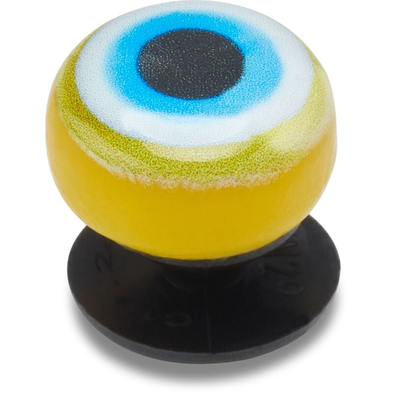 Crocs™ Jibbitz Blue And Gold Evil Eye 198445175527