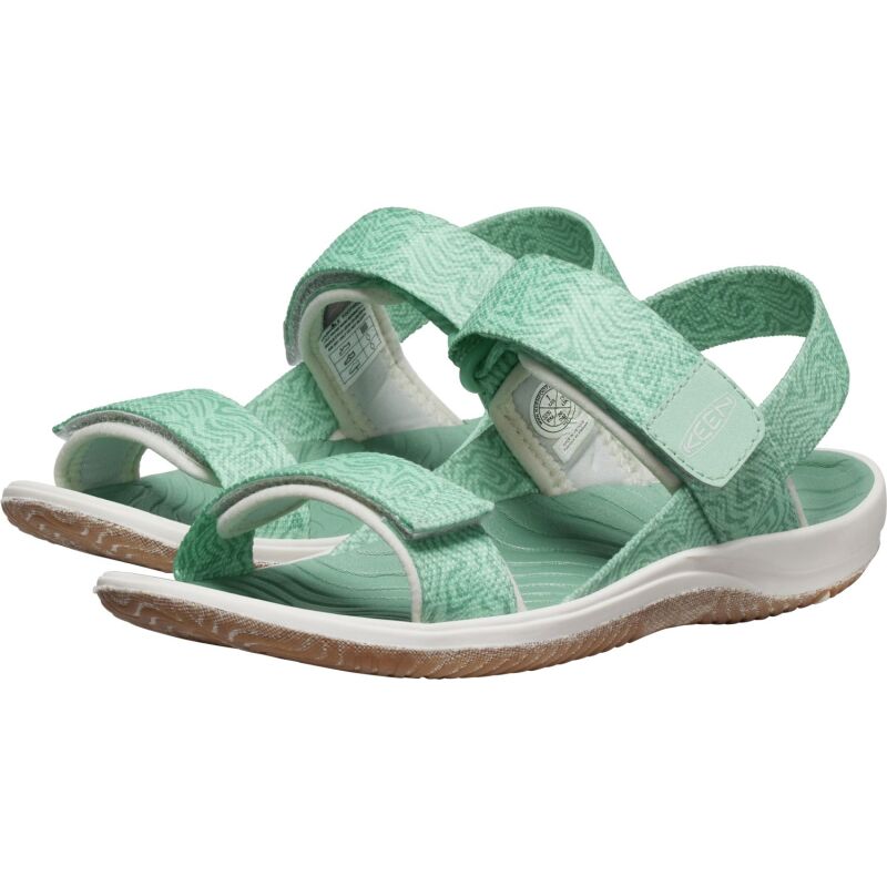 Keen Elle Backstrap Big Kid's LICHEN/STAR WHITE