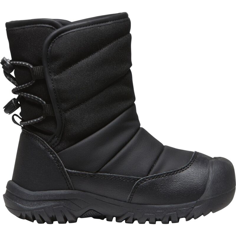 Keen Puffrider WP Little Kids' Black/Steel Grey