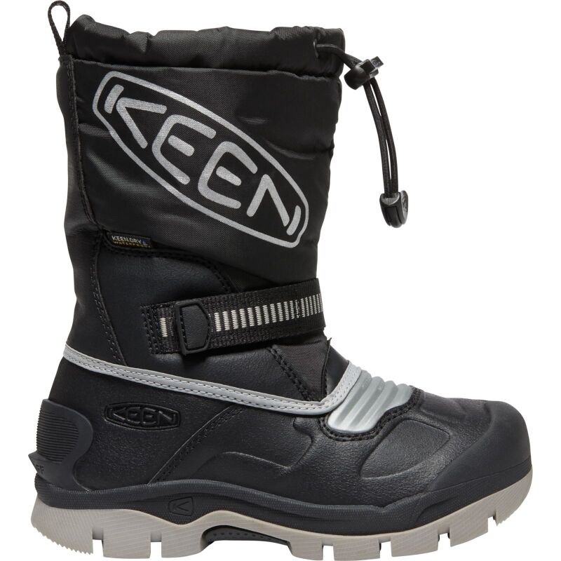 Keen Snow Troll WP Big Kid's Black/Silver
