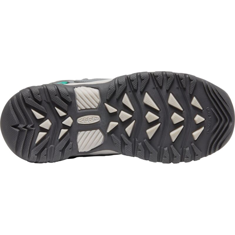 Keen Targhee Mid WP Big Kid's Steel Grey/Porcelain