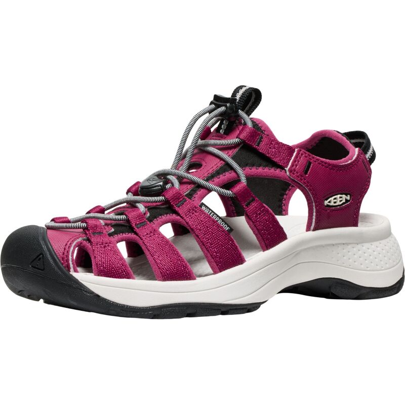 Keen Astoria West Sandal 1030147 Beaujolais/Star White