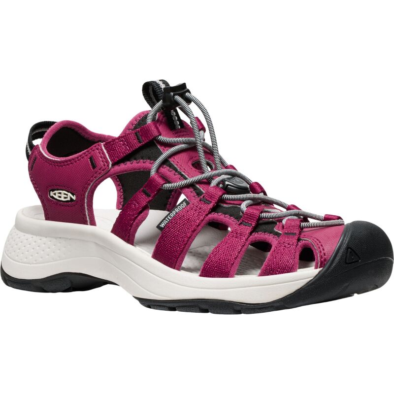 Keen Astoria West Sandal 1030147 Beaujolais/Star White