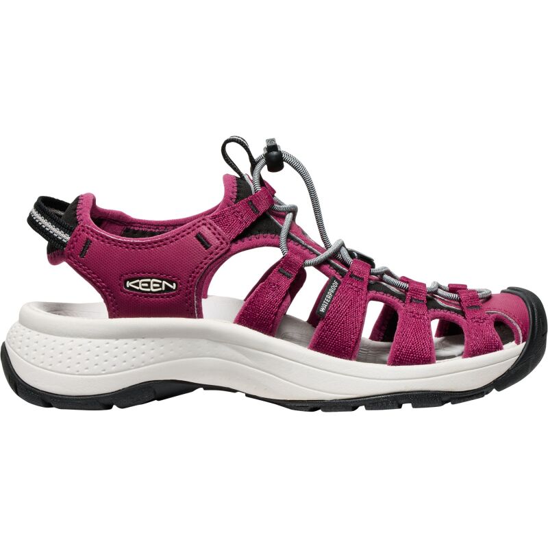 Keen Astoria West Sandal 1030147 Beaujolais/Star White
