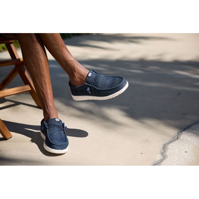 HEYDUDE Wally Stretch Sox Men's 41898 Navy