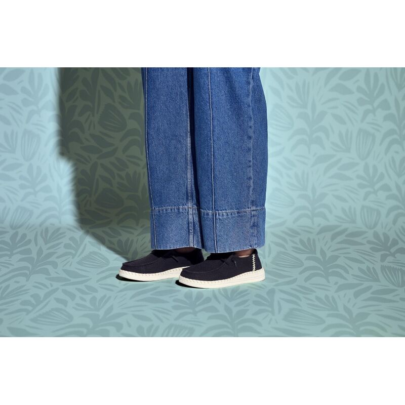 HEYDUDE Wendy Espadrille Woven 43681 Black