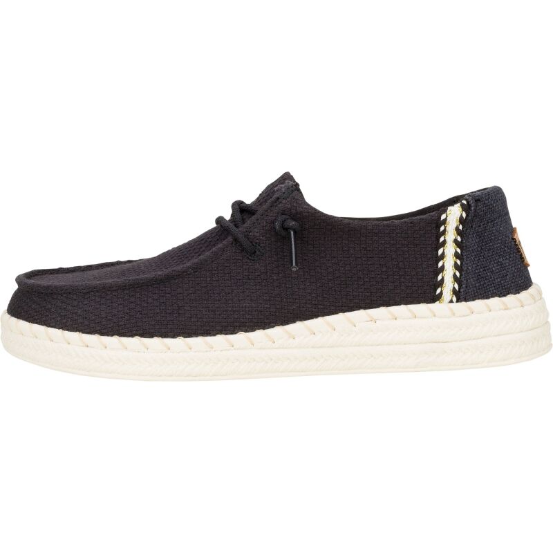 HEYDUDE Wendy Espadrille Woven 43681 Black