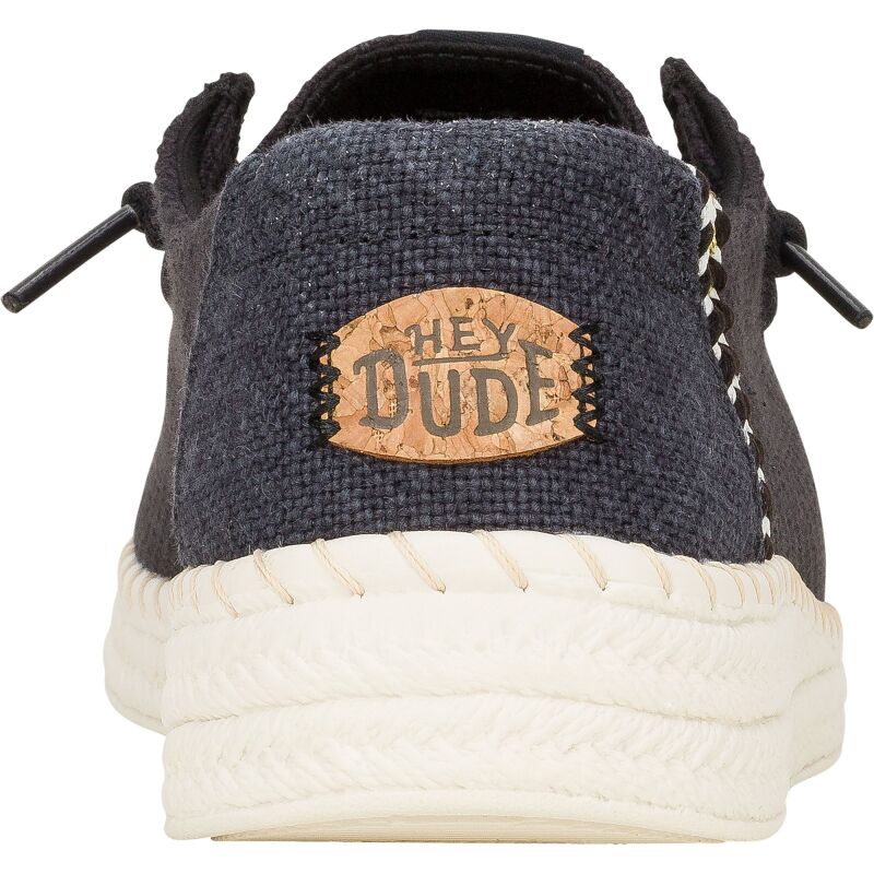 HEYDUDE Wendy Espadrille Woven 43681 Black