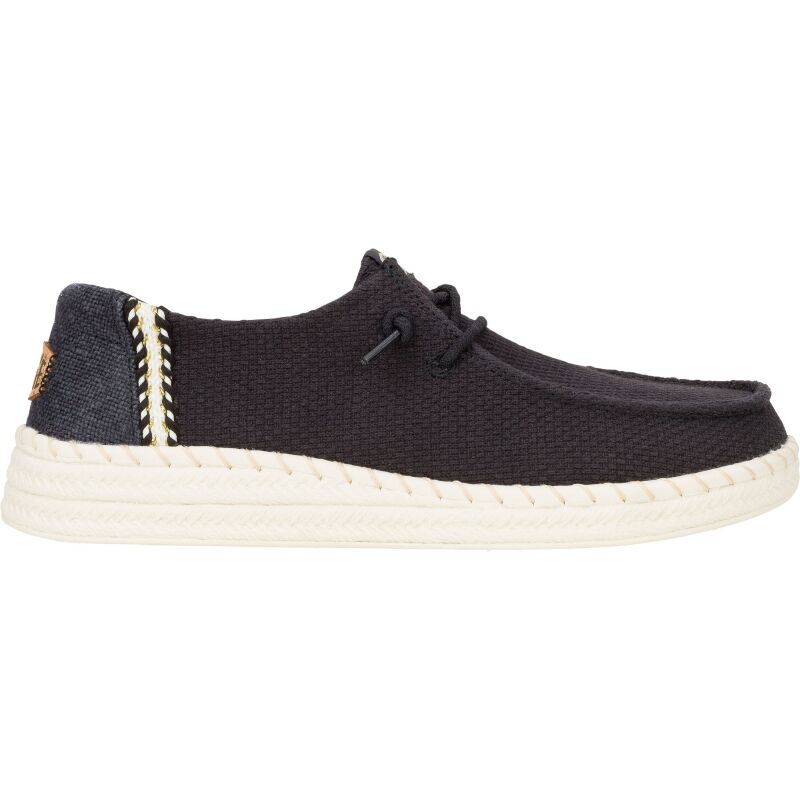HEYDUDE Wendy Espadrille Woven 43681 Black
