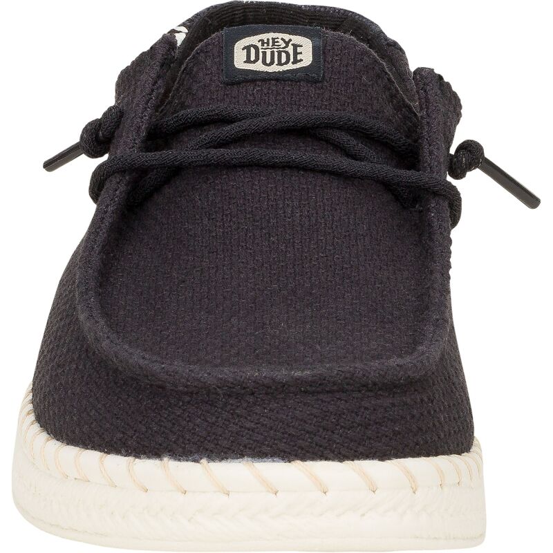HEYDUDE Wendy Espadrille Woven 43681 Black