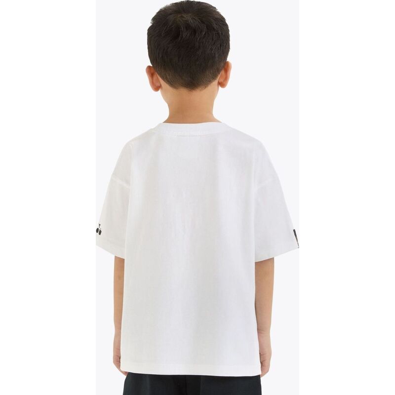 DIADORA JU.T-SHIRT SS SUPERHEROES Optical White