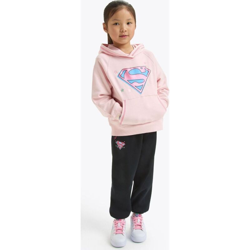 DIADORA JU.HOODIE SUPERHEROES Wild Rose (50207)