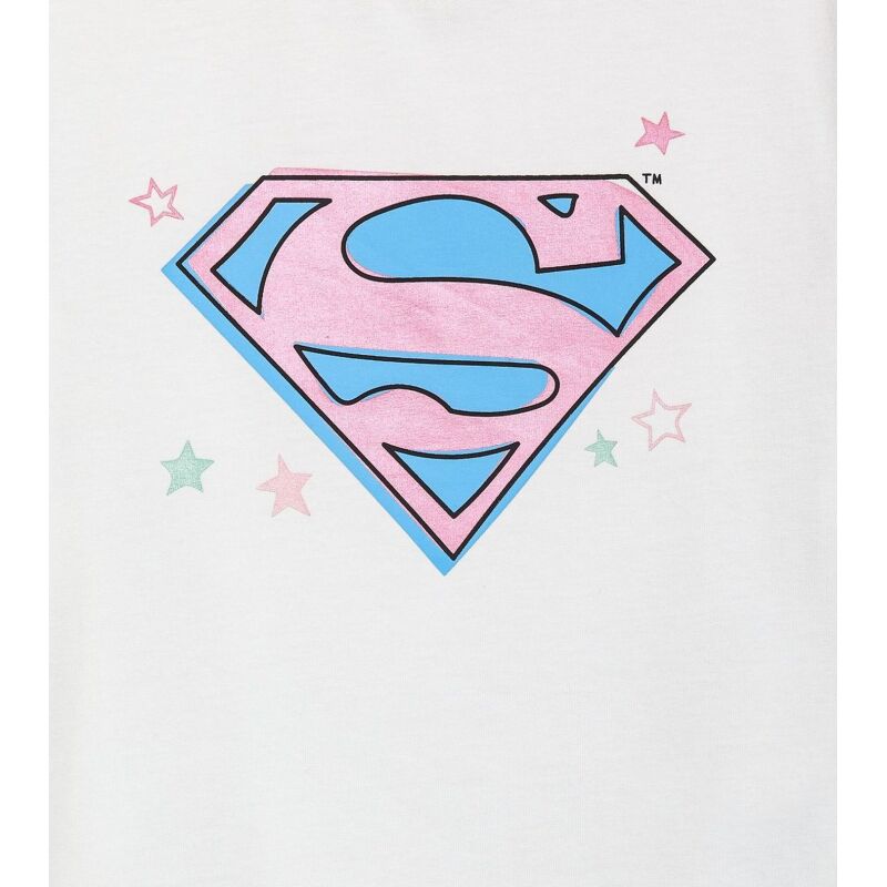 DIADORA JG.T-SHIRT SS SUPERGIRL Optical White