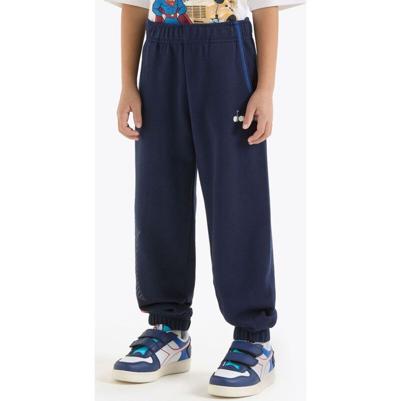 DIADORA JU.JOGGER PANT SUPERHEROES Classic Navy