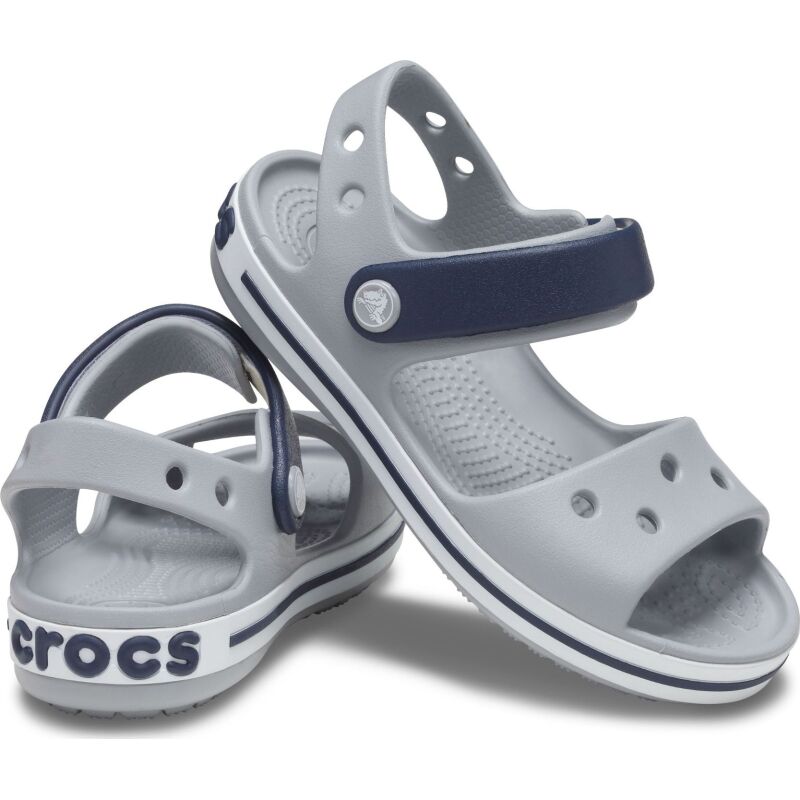 Crocs™ Crocband Sandal Kids Light Grey/Navy