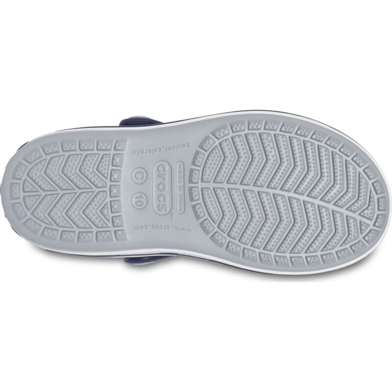 Crocs™ Crocband Sandal Kids Light Grey/Navy