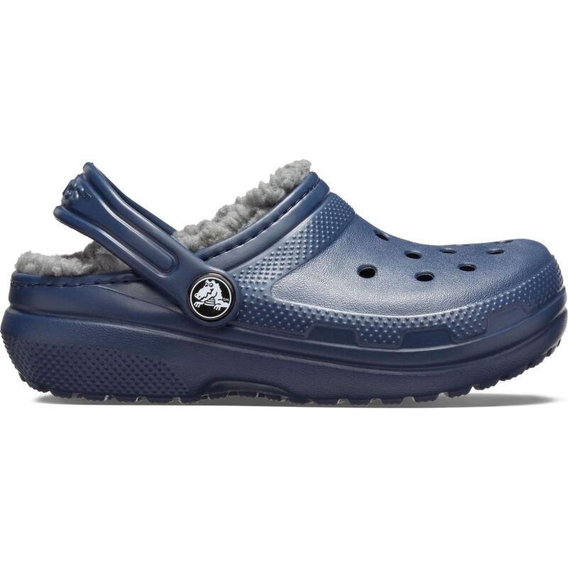 Crocs™ Classic Lined Clog Kid's 207009 Navy/Charcoal