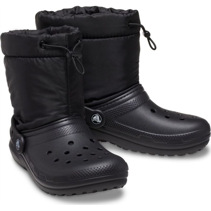 Crocs™ Classic Lined Neo Puff Boot Kids' Black