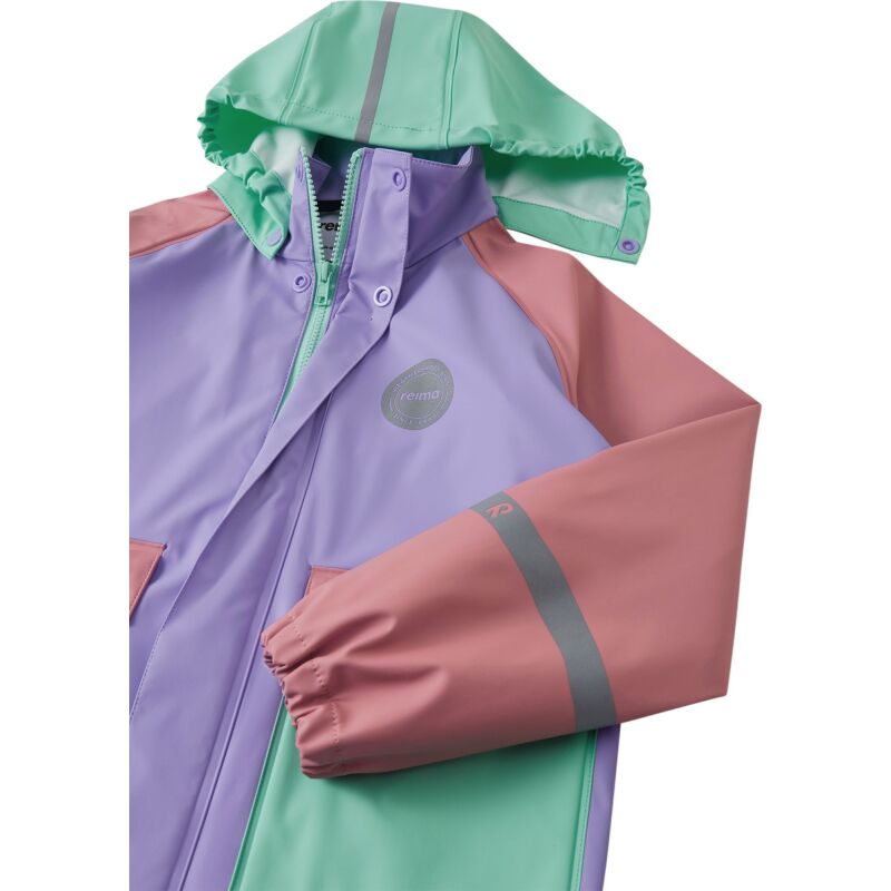 REIMA Rubber Rain Jacket Suihku 5100385A Blooming Lilac 545A