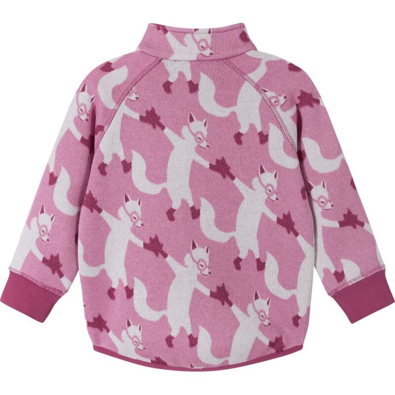 REIMA Fleece Sweater Ornament 5200043A Mauve Pink 4353