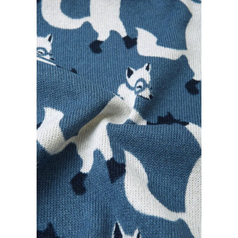 REIMA Fleece Sweater Ornament 5200043A Blue Ocean 67A5